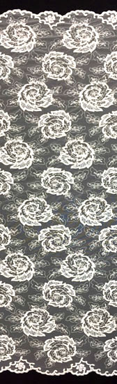 Kód: Gyöngyözött tüll csipke - IVORY (Elef�ntcsontsz�n�) 